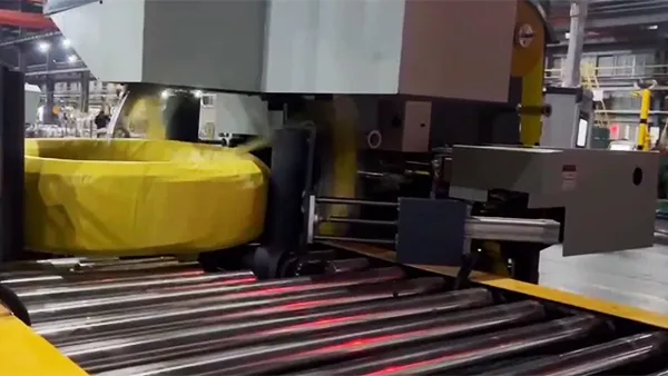 Horizontal Wire Coil Packaging Line WS-150