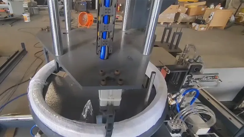 Horizontal Wire Coil Packaging Line WS-10