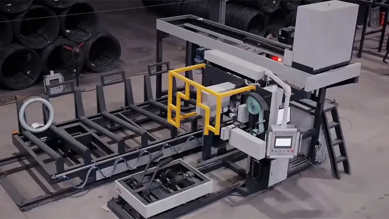 Automatic Vertical Wire Coil Packaging Line LS-400