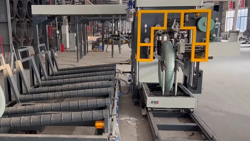 Vertical Wire Coil Packaging Line LS-400