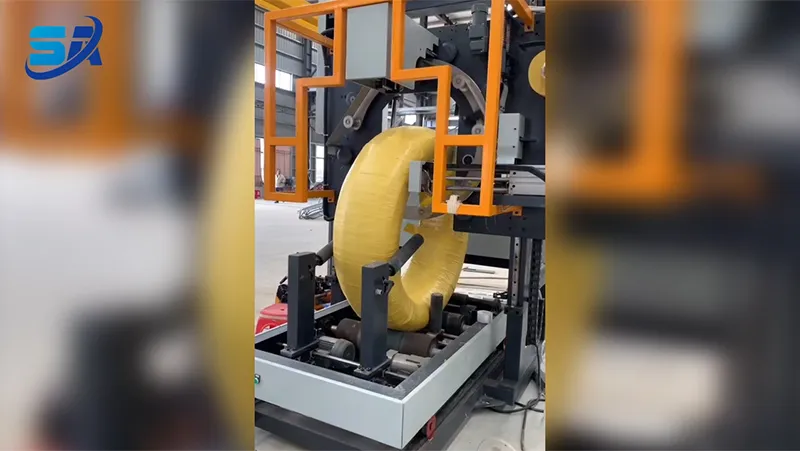 Semi-Automatic Coil Wrapping Machine LS-600
