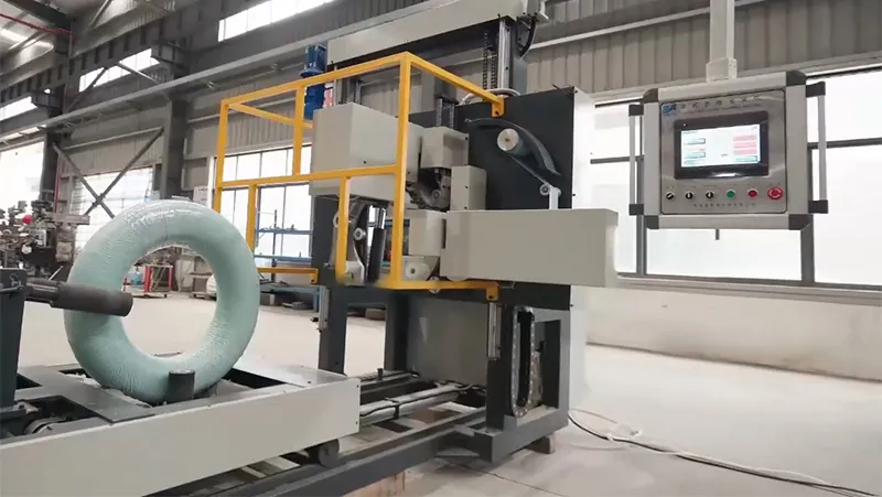 Semi-Automatic Coil Wrapping Machine LS-500