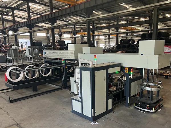 SA-WS-10 Automatic Horizontal Wire Coil Packaging Line