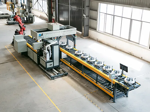SA-WS-25 Automatic Horizontal Wire Coil Packaging Line