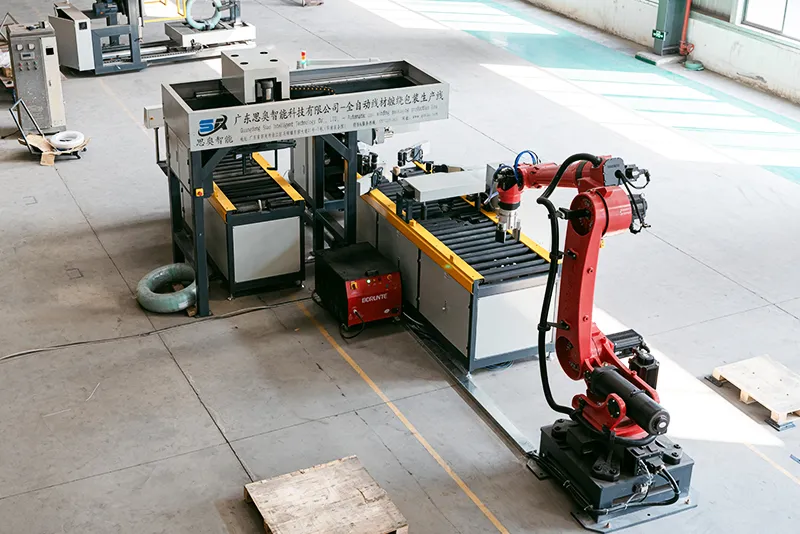 SA-WS-35 Automatic Horizontal Wire Coil Packaging Line