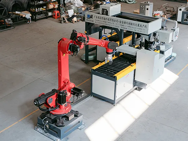 SA-WS-35 Automatic Horizontal Wire Coil Packaging Line