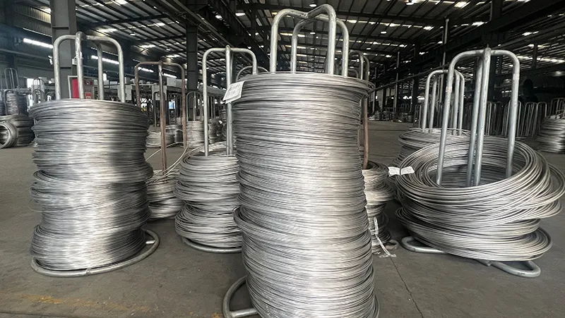 SA-WS-150 Automatic Horizontal Wire Coil Packaging Line