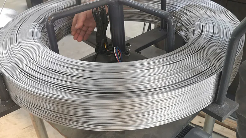 SA-WS-200 Automatic Horizontal Wire Coil Packaging Line