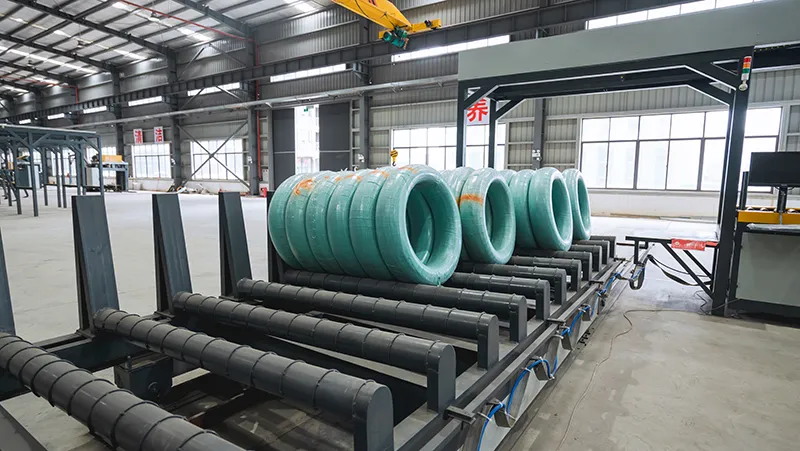SA-WS-200 Automatic Horizontal Wire Coil Packaging Line