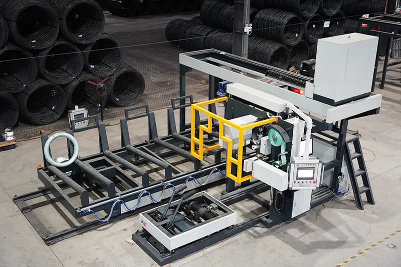 SA-LS-400 Automatic Vertical Wire Coil Packaging Line