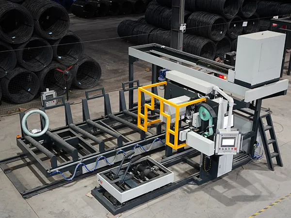 SA-LS-400 Automatic Vertical Wire Coil Packaging Line