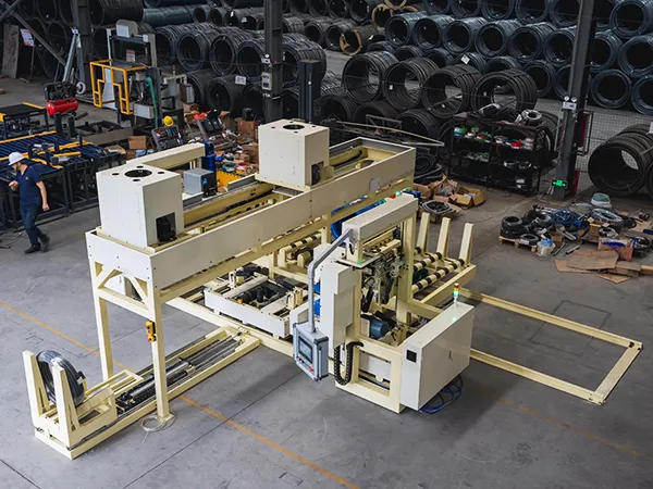SA-LS-35 Automatic Vertical Wire Coil Packaging Line