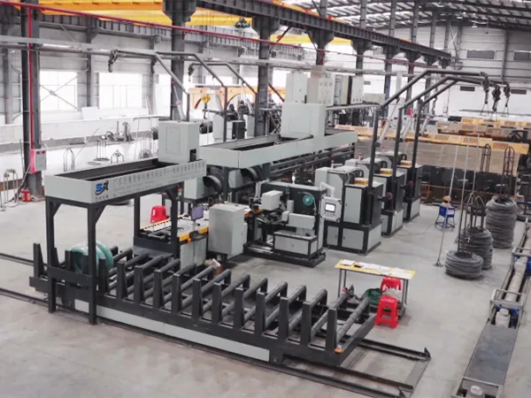 SA-2XBZ-200 Automatic Wire Drawing & Packaging Line
