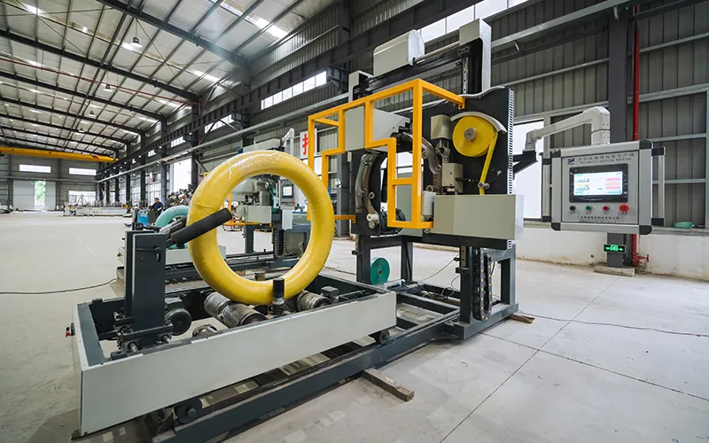 Semi-Automatic Coil Wrapping Machine